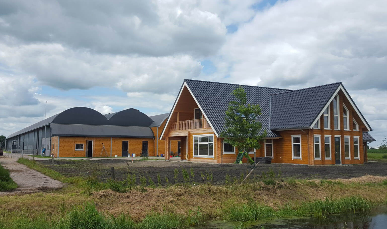 houtbouw loods architect grootschalig duurzaam ecologisch