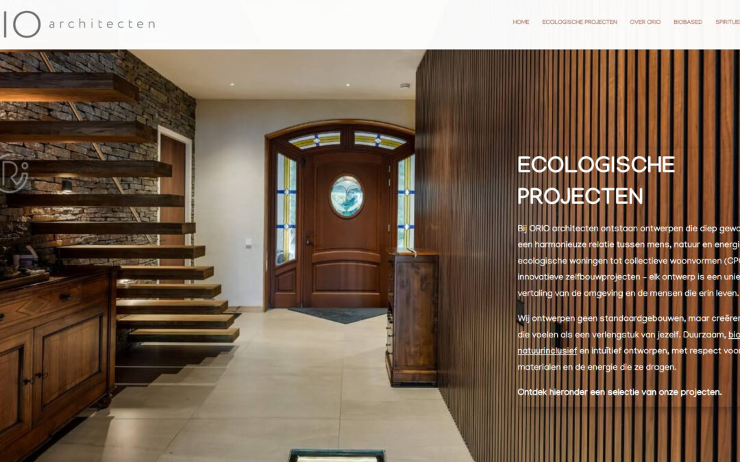 De Vernieuwde Website van ORIO Architecten: Overzichtelijker, Inspirerender en Completer