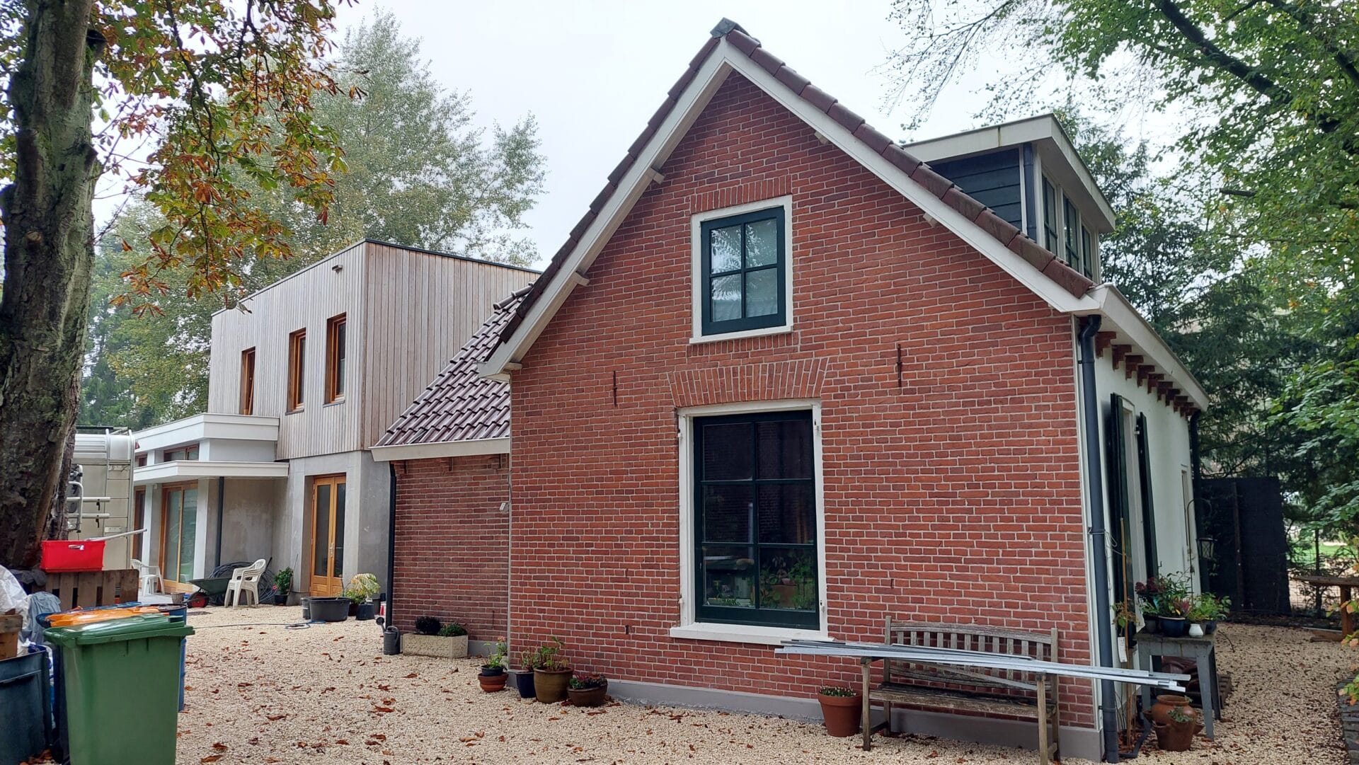 Bestaande woning en circulaire uitbreiding van Arthur en Renske in Driebergen